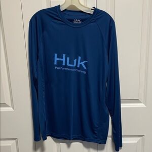Huk Navy Performance Fishing Shirt